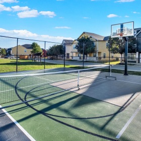Outdoor Basketball & Pickle Ball Court outdoor pickleball court